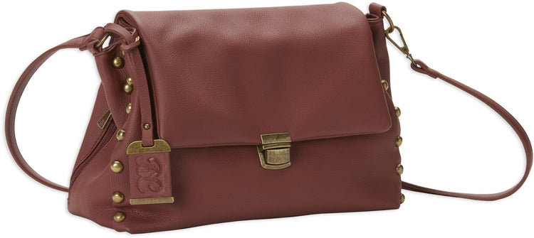 Convertible Hobo/Crossbody Style Rust Purse W/ Holster