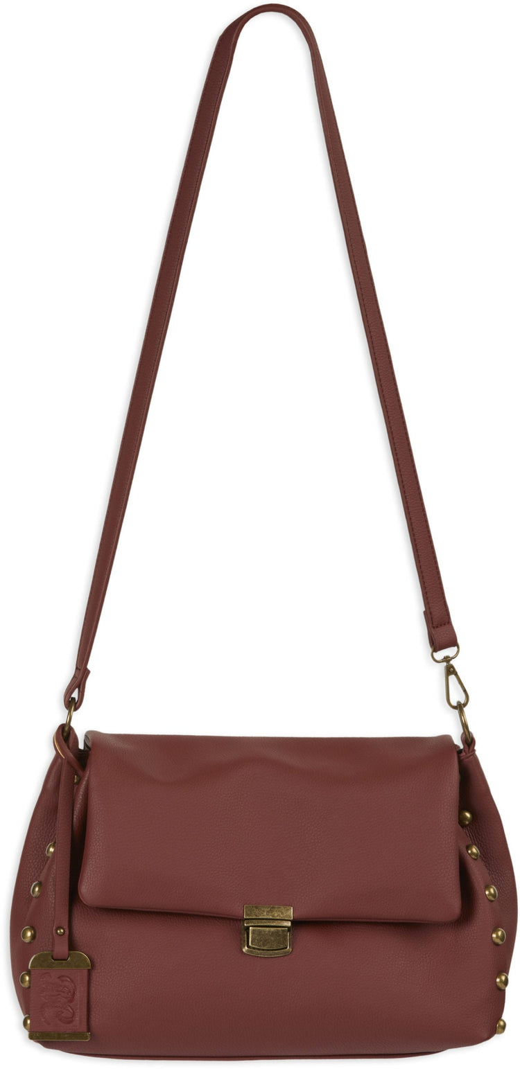 Convertible Hobo/Crossbody Style Rust Purse W/ Holster