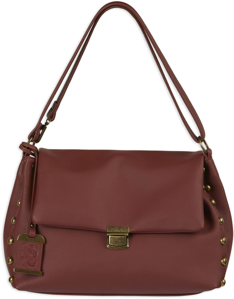 Convertible Hobo/Crossbody Style Rust Purse W/ Holster