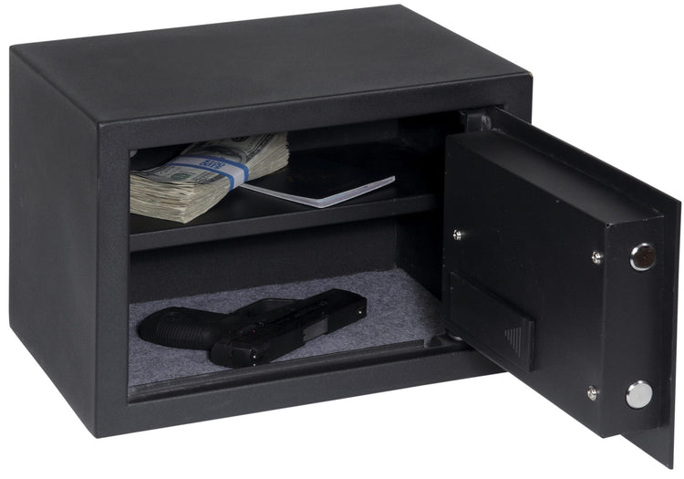 DIGITAL PISTOL VAULT w/ SHELF (MEDIUM)