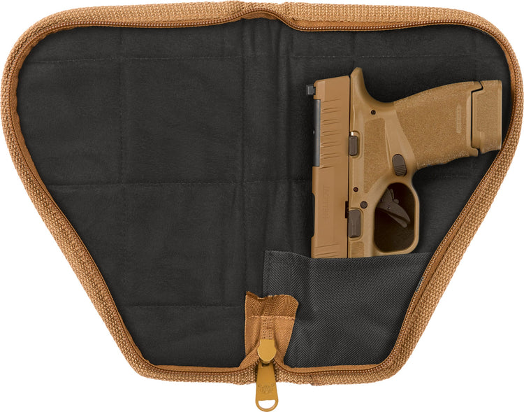 Deluxe Pistol Case w/ Pocket and Sleeve