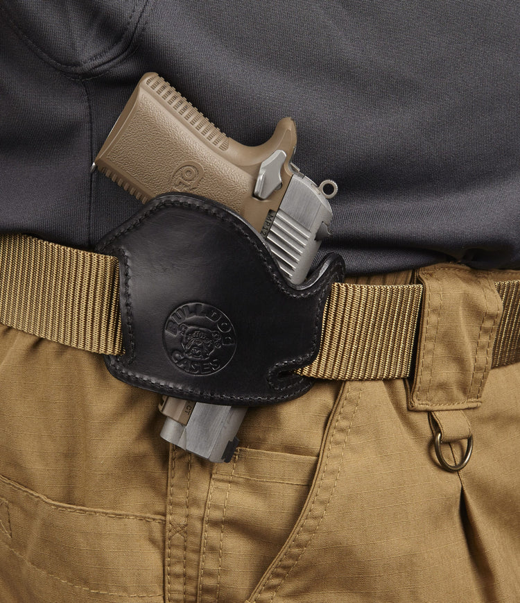 LEATHER LAY FLAT HOLSTER