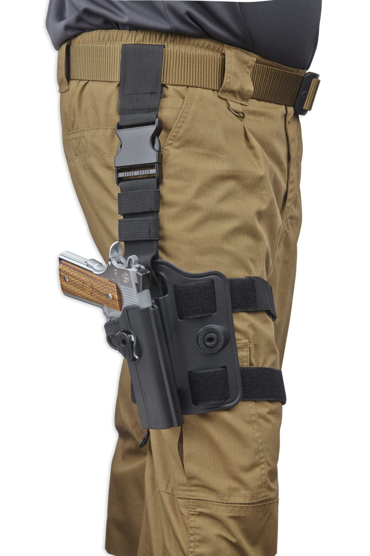 DROP LEG PLATFORM HOLSTER - UNIVERSAL (POLYMER)