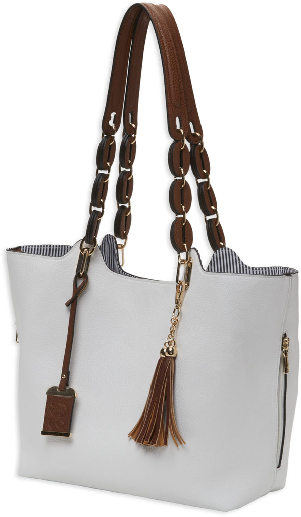Braided Tote Style Purse W/ Holster