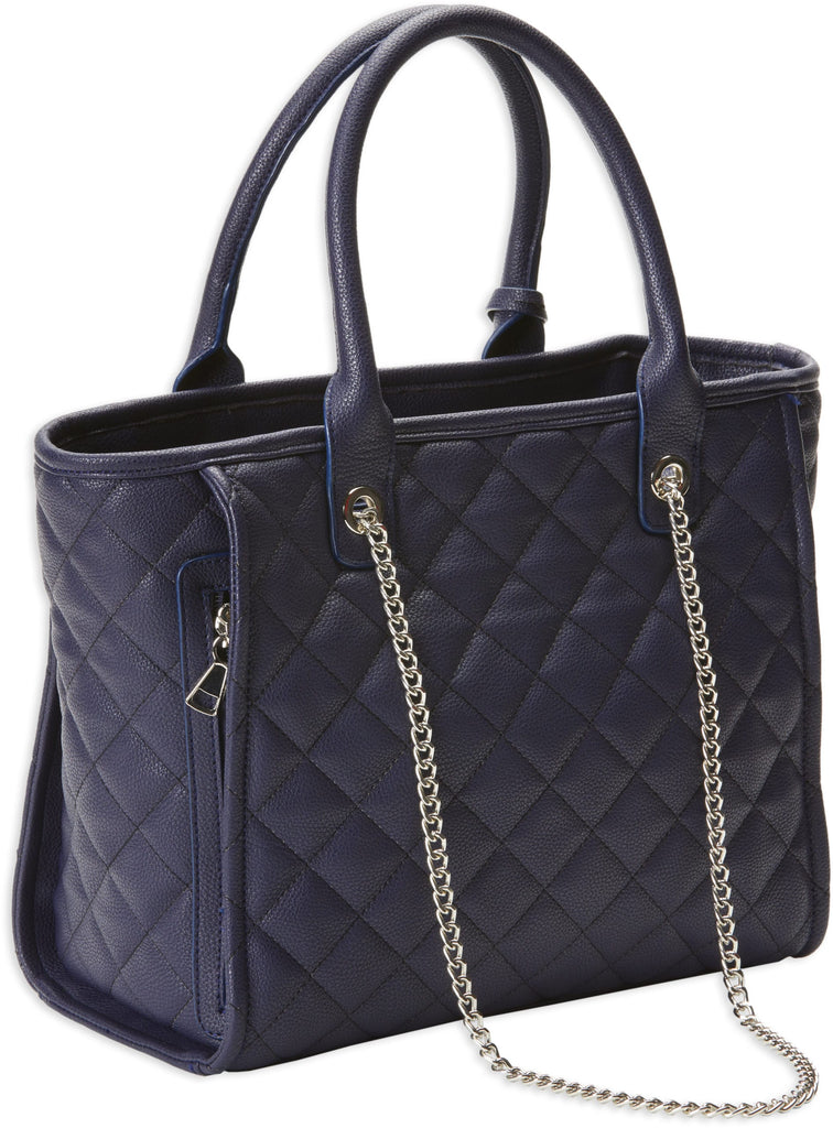 Quilted Tote Style Purse