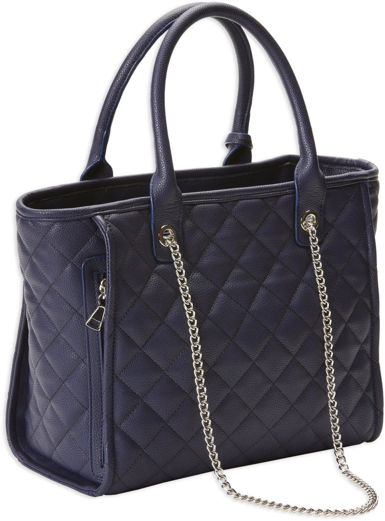 Quilted Tote Style Purse