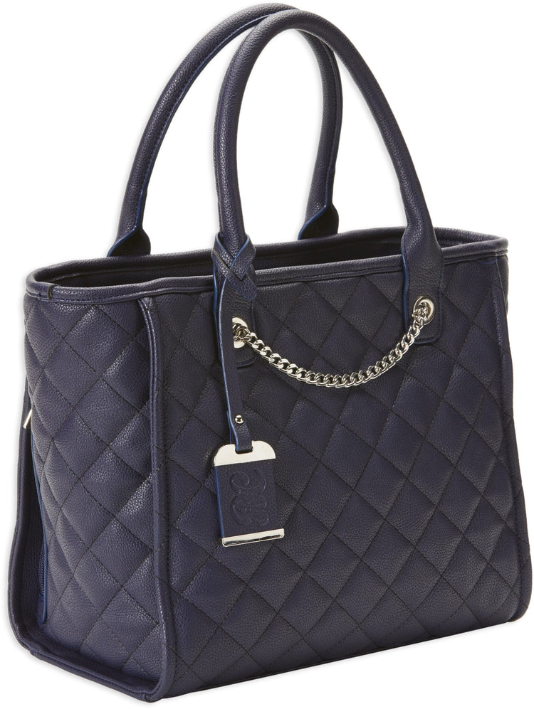 Quilted Tote Style Purse