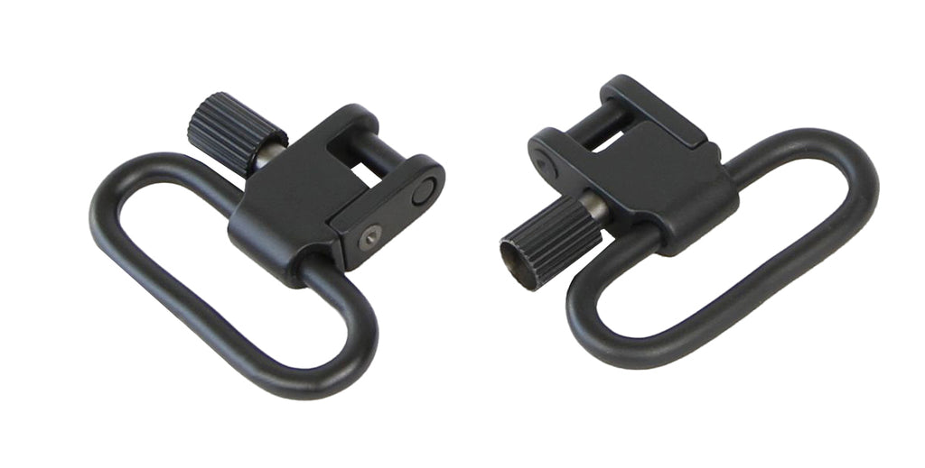 Deluxe Locking Swivel Set - Black Steel