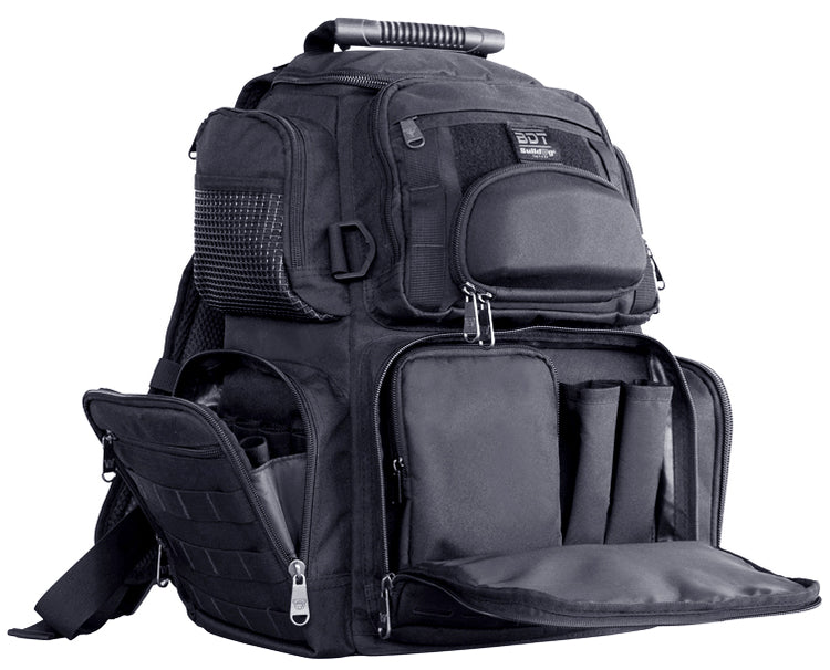Medium Tactical Range Handgun Back Pack - Black