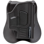 Rapid Release Polymer holster with paddle - right hand only