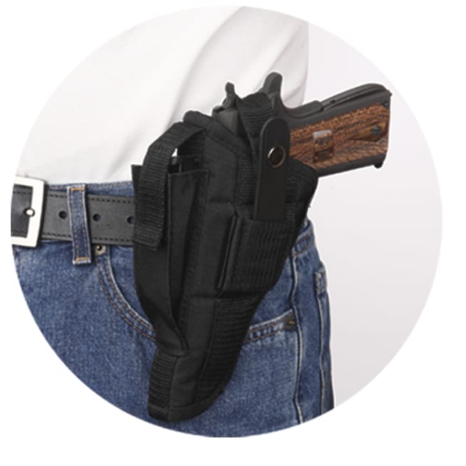 Gun Holster-fits Compact To Large Handguns Concealed Carry Shoulder Holster  With Magazine Pouch Compatible With Right And Left Hand Gun Accessories