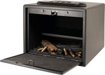 Trio LED/Biometric Double Quick Vault w/ Shelf