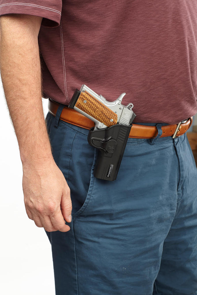 RAPID RELEASE HOLSTER w/ PADDLE (POLYMER)